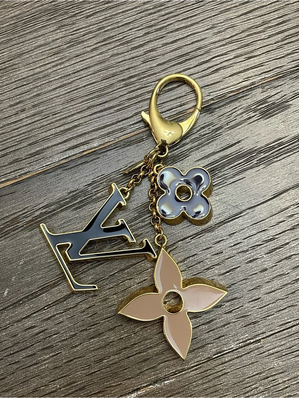 Louis Vuitton Fleur D Monogram Bag Charm